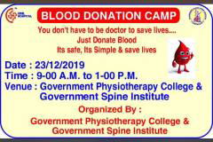 Blood Donation camp - 2020